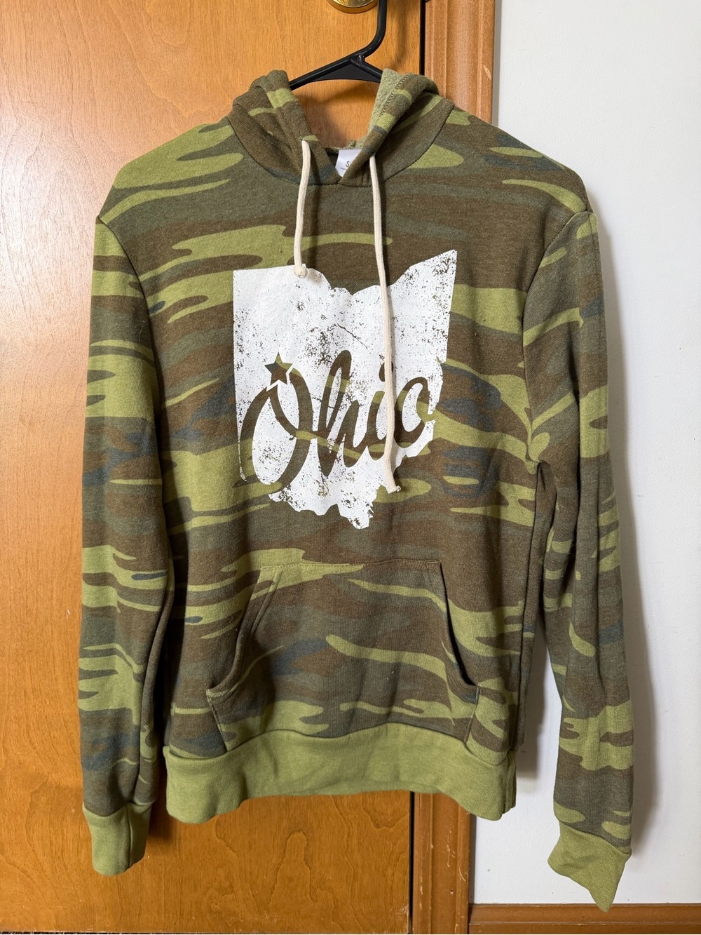 Ohio Camo Hooded Sweatshirt - Green Camo